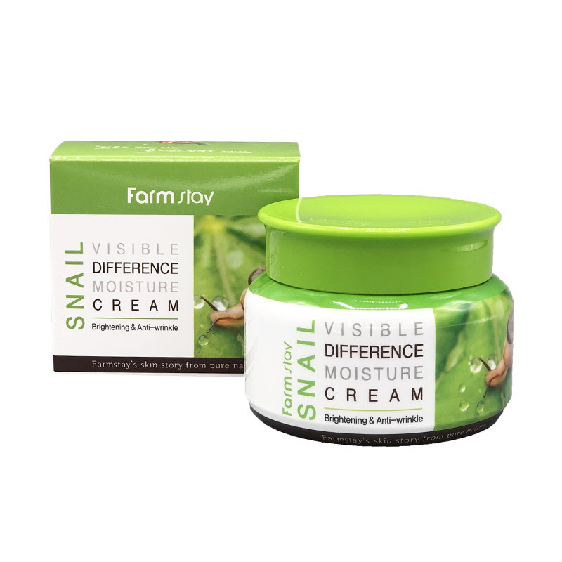 FarmStay Visible Difference Moisture Cream Snail