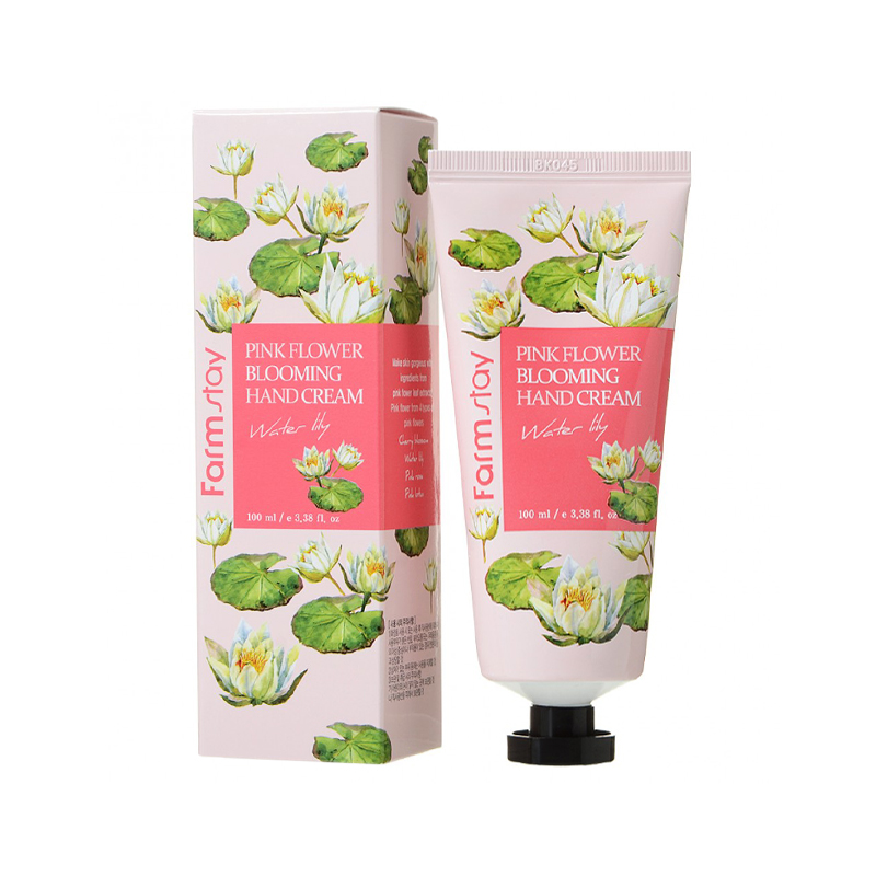 FarmStay Pink Flower Blooming Hand Cream Water Lily