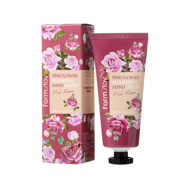 FarmStay Pink Flower Blooming Hand Cream Pink Rose